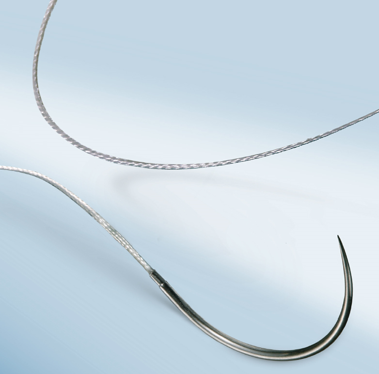 NOVOSYN QUICK безбарвний, USP 1(4) довжина 90см колюча голка 1/2 кола